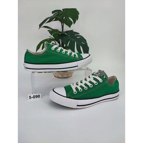 Converse Men's Chuck Taylor Green Canvas Sneakers Size 5 US - Picture 1 of 8